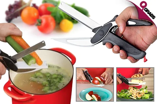 From QR39 Chop It Up with a 2-in-1 Knife & Mini Chopping Board Cutter! (Up to QR138 Value)